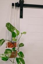Load image into Gallery viewer, White Plant Macrame Hanger

